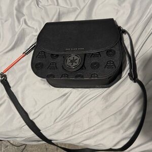 Black Crossbody Bag with Star Wars Design Loungefly